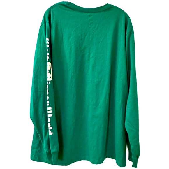 Men’s Disney Green Long Sleeve Crewneck with the Disney Logo - Size 3XL - NWT - Picture 2 of 6